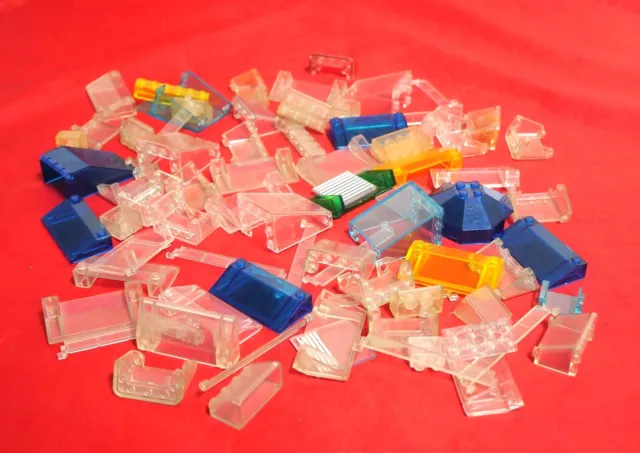 Lego LEGOLAND Town & City Windshields and Clear Translucent Pieces and Parts LOT