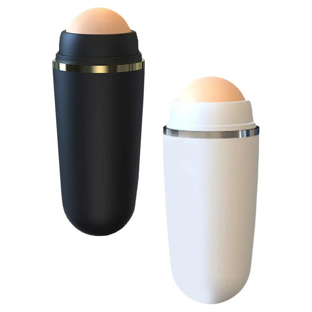 2 piezas rodillo facial portátil masajeador facial masajeador facial