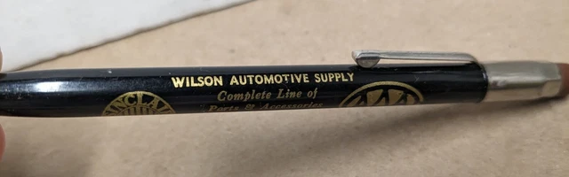 Vintage Wilson Automotive Supply Sinclair Oils AAA Warrensburg Mo Mech Pencil