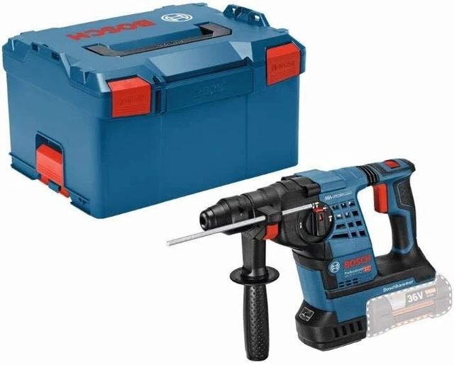 BARE Bosch GBH 36 V-LI Plus 36v SDS Rotary Hammer Plus Drill inc L-Boxx