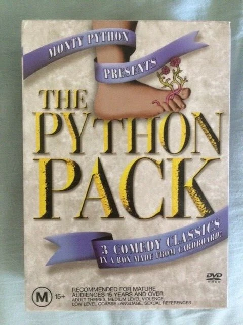 MONTY PYTHON PACK Region 4 4xDVD (3 films), As New/New, Free Postage ...