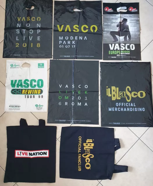 VASCO ROSSI Collezione borse ufficiali 1999-2023