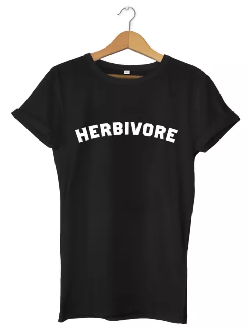 Herbivore Funny Vegetarian Vegan Mens Womens Unisex T-Shirt