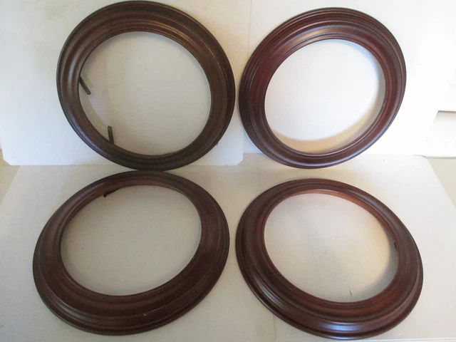 4 Vanhygan & Smythe Wood 8"  Collector Plate Holders