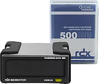 Overland-Tandberg RDX Laufwerkskit mit 500GB Kassette - extern - schwarz