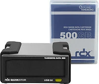 Overland-Tandberg RDX Laufwerkskit mit 500GB Kassette - extern - schwarz