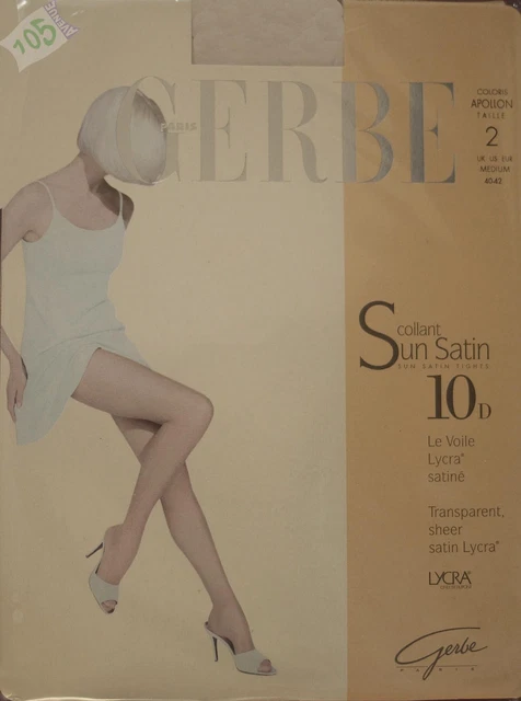 Collant Voile GERBE Essentiel 15 Deniers Couleur Coquille - Taille 1 (XS/S)