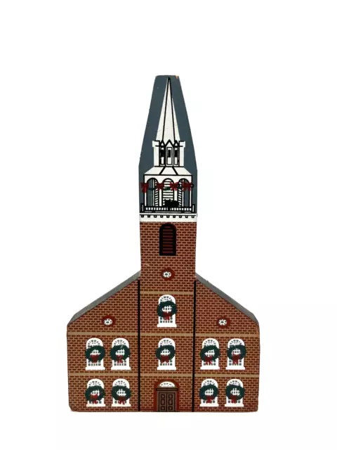 The Cats Meow OLD SOUTH MEETING HOUSE New England Christmas Series 1989 Faline
