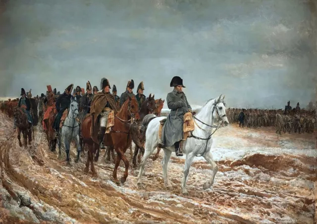 1815 - Napoleon Le Campagne De France 1814 by Jean-Louis-Ernest Meissonier