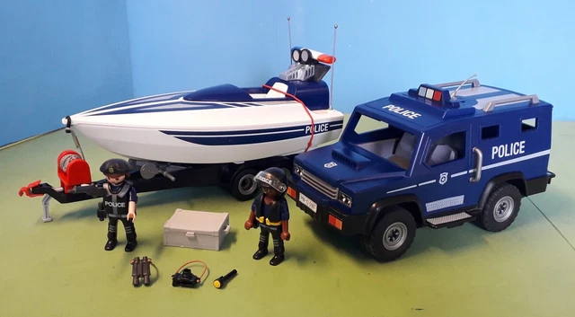 Vedette de police et jet-ski 3190 - Police