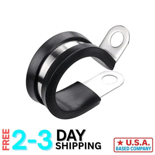 thumbnail image 2 of Wire Rope Clip Cable Clamp 304 Stainless Steel U Bolt Saddle Fastener M3 For 3mm (1/8") Wire Rope Cable, Pack Of 12, By Hyber&Cara 2 of 9