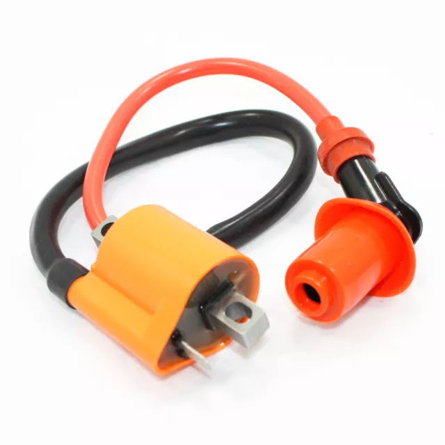 Racing Ignition Coil Spark Plug Lead 150cc 250cc PIT Quad Dirt Bike ATV Buggy 2