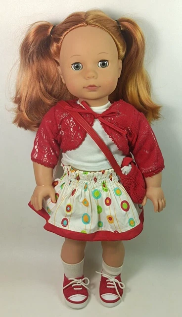 Gotz Precious Day Collection Soft Body doll - Red hair - 46cm/18''