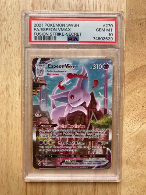 Gengar VMAX HR SA 020/019 Full Alt Art Fusion Strike - Pokemon