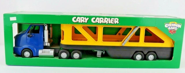 Chevron Cars Cary Carrier Truck and Trailer Car Hauler & Owner Manual NEW in Box
