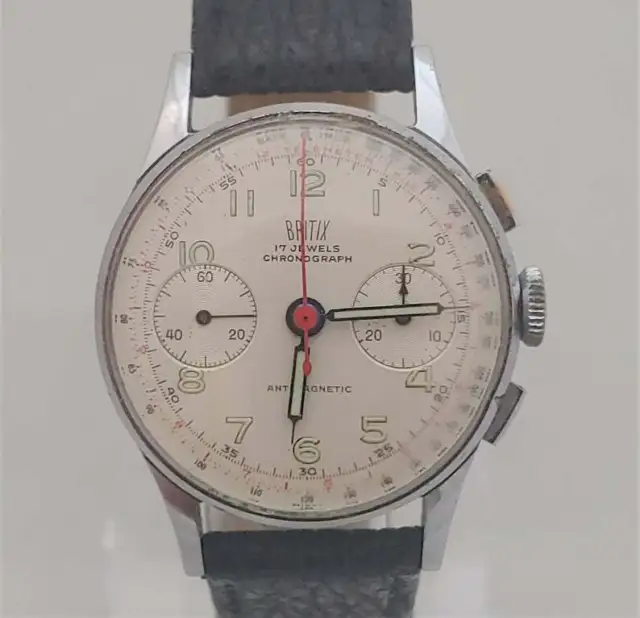 Vintage Britix Landeron 248 Chronograph Men's Watch