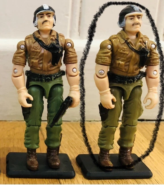 RARE FRENCH 80'S GI JOE BOOTLEG EUROPEAN FORCE MAINS D'ACIER ON CARD | #1912928104