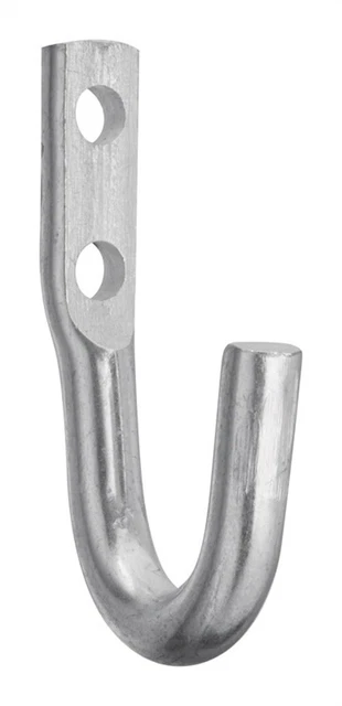 National Hardware N220-574 Zinc-Plated Steel Medium Weight Tarp/Rope Hook 2 in.