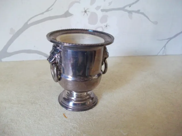 Vintage Viners Silver Plated, Champagne Bucket Shape Holder, With Inner Liner