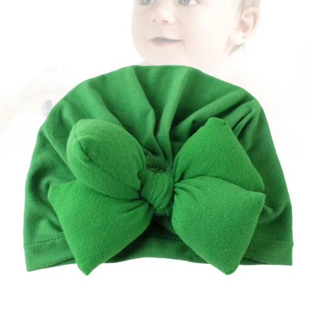 Cappelli Bowknot Bambino In Cotone Per Neonati Ragazze