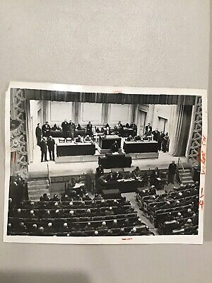 1940 French National Assembly Vote Totalitarian Dictatorship Press Photo WW2