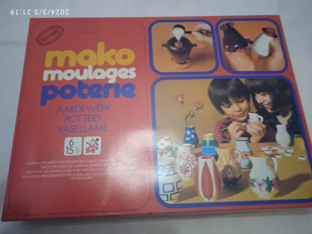 jeu mako moulage poterie 1976