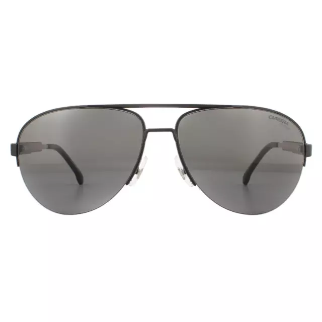 Carrera Lunettes de Soleil 8030/S 003 M9 Noir Mat Gris Polarisé