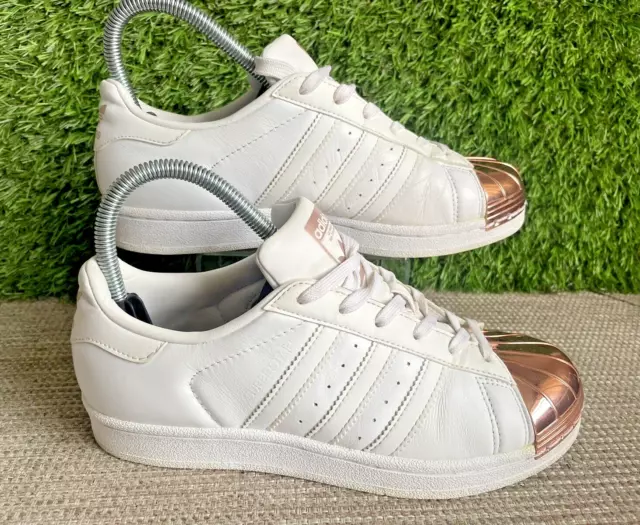Superstar metal top toe Blanc homme