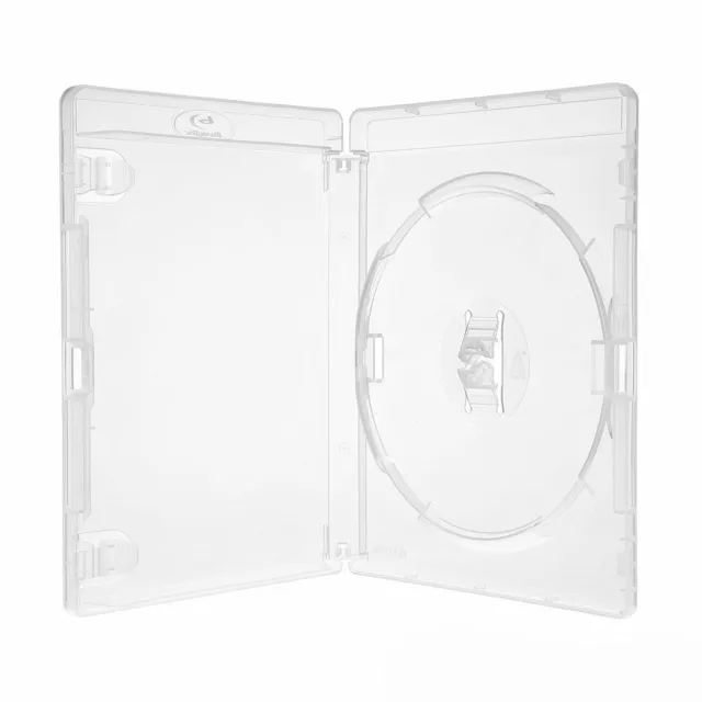 10 Amaray Blu Ray Hüllen 15 mm Transparent für 1 Disc Leerhülle Box Single