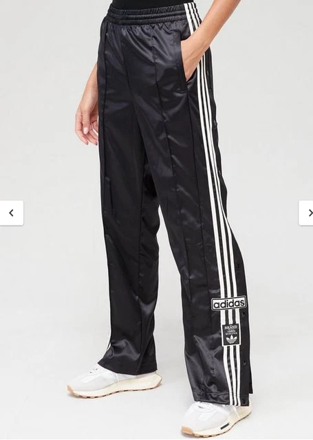 ADIDAS SATIN TRACK PANTS ED4773 ROYAL WOMAN FASHION TROUSERS palazzo 41.28 PicClick UK