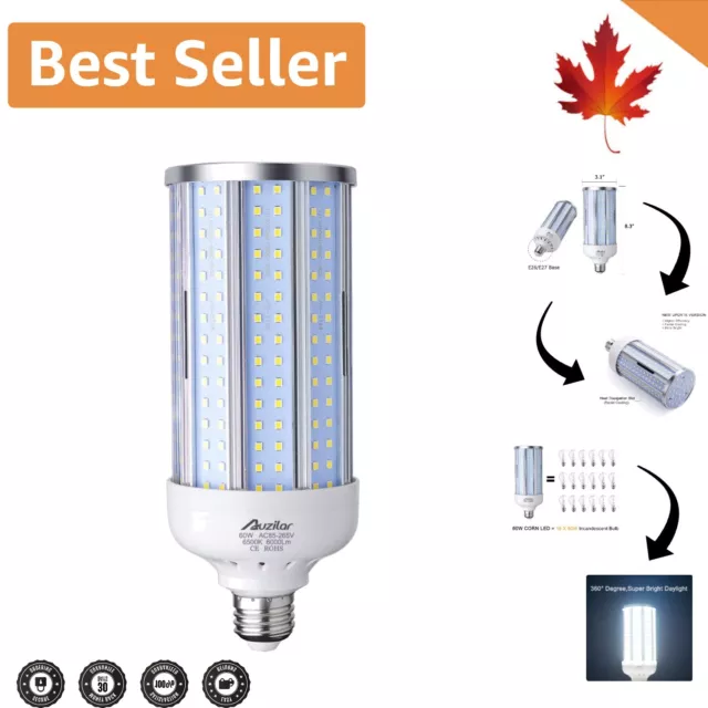 60W LED Corn Light Bulb - Super Bright 6000 Lumens - Efficient - Application