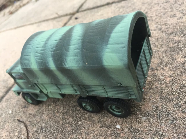 Solido 1/43 Peugeot P4 Bâché - Armée Française - Miniature Neuve En Boîte - Vert Militaire