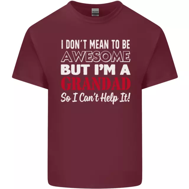 T-shirt da uomo in cotone I Dont Mean to Be but Im a Grandad 7