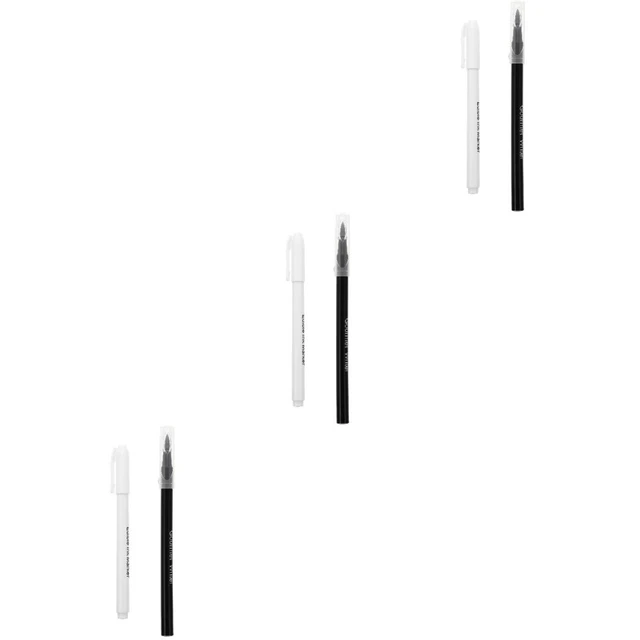 6 pz penna commestibile fine tip penna verde pressofusione colore commestibile cioccolato