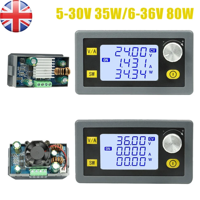 636V 35/80W DIGITAL Control DC Buck Boost Converter Constant Voltage