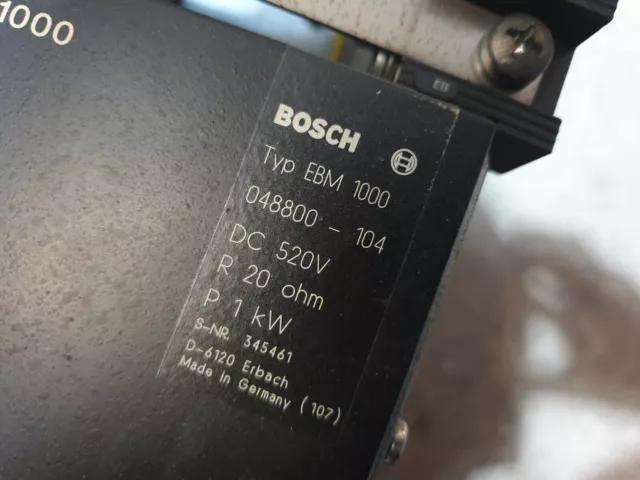 Bosch Servo Drive Typ Ebm1000 2