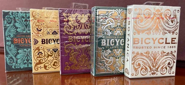 5 DECKS Bicycle New Series: Jubilee, Majesty, Promenade, Botanica, Sea King
