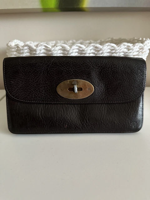 MULBERRY POSTMANS LOCK Leather Long Locked Purse 65.00 PicClick UK