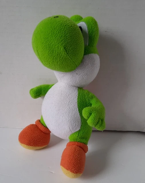 NINTENDO SUPER MARIO Bros Plush 9" Green YOSHI Stuffed Toy Goldie ...