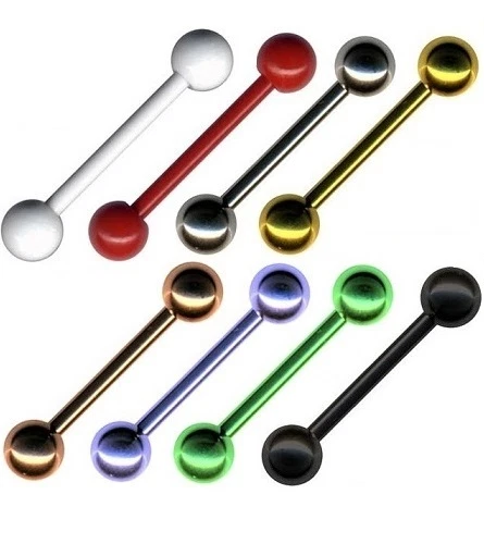 Kit Piercing 14 Pièces 16G Acier Chirurgical - Barbells, Anneaux Pour Lèvre, Sourcil, Langue, Septum