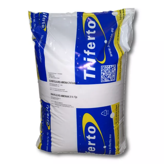 Sulfate d’ammonium 25 kg Engrais azoté Engrais soufré Engrais végétal Engr