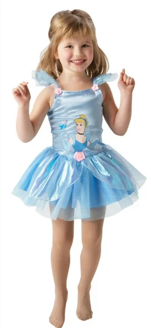 Disney Princess Age 3 - 4 Blue Cinderella Costume Princess Book Day Fancy Dress