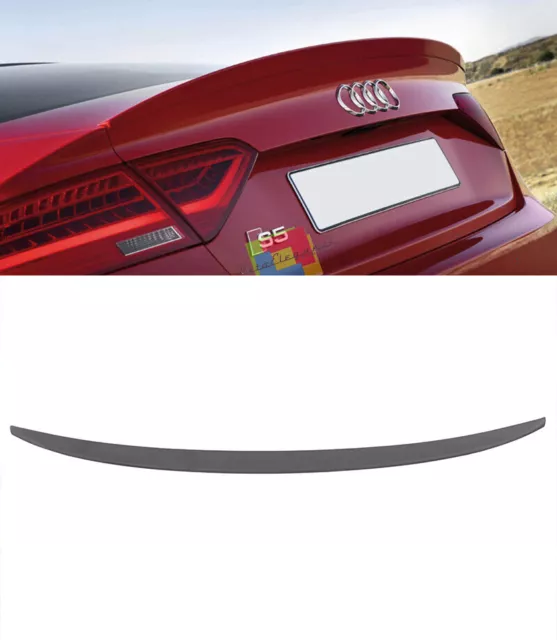 Audi A5 8Ta Sportback Spoiler Posteriore Cofano Abs / Plastic Sline S5