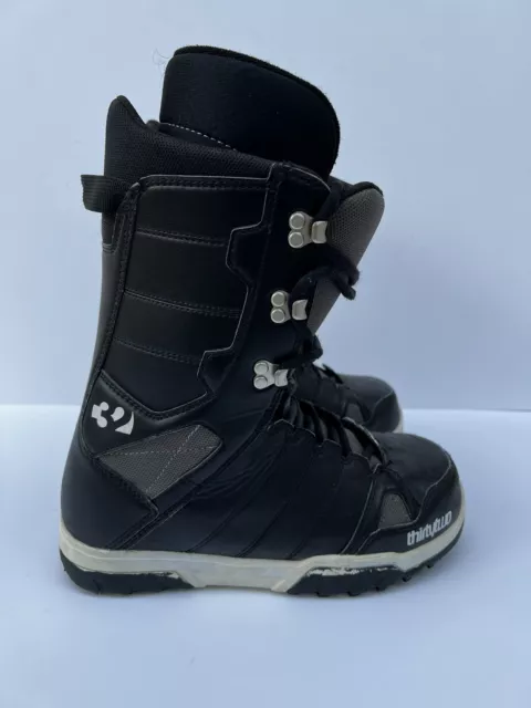 Thirty Two Exit 2013 Men’s Size 9 Black White Snowboard Boots