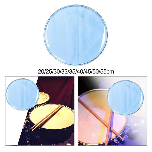 Round Shape Drum Head Accs Drumhead Skin for Stage Performance Adults