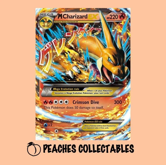 Pokemon - M Charizard EX - 13/106 - XY Flashfire - Ultra Rare