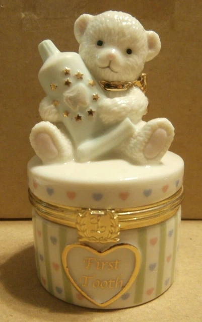 LENOX Baby's First Tooth Keepsake Treasure Box