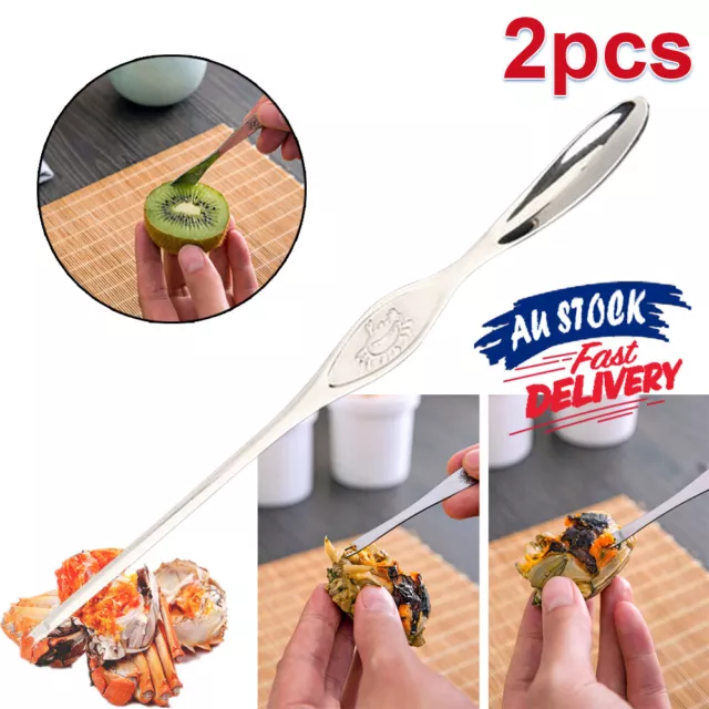 Crab Forks Set Tool Aid 2 -Shell Shellfish Lobster Fish Of Crab Cray Crustacean