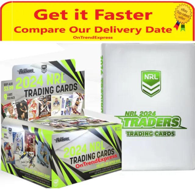2024 NRL Traders Rugby League TLA Trading Cards Factory Sealed Box + Album NEW