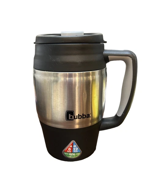 Bubba keg stainless steel/dark gray 34 oz. ( 1 ltr) travel mug NWT-sm Blemishes